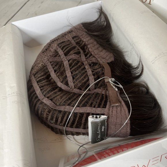 Open Box ellen wille Click | Short Synthetic Wig (Basic Cap) - Dark Chocolate M - Picture 5 of 8